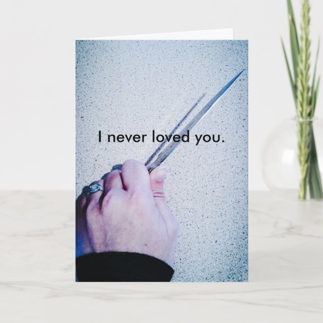 Roligt lyckligt vridet årsdagkort kort (Framsida)