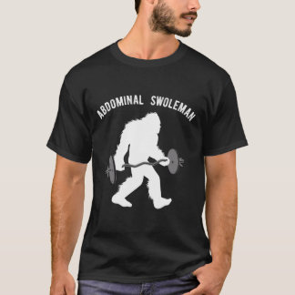 Roligt Lyfte Yeti Abdominal Swoleman Gift T Shirt