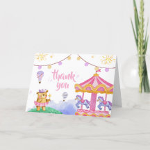 Roligt Magic Luftballong Carousel Baby Shower