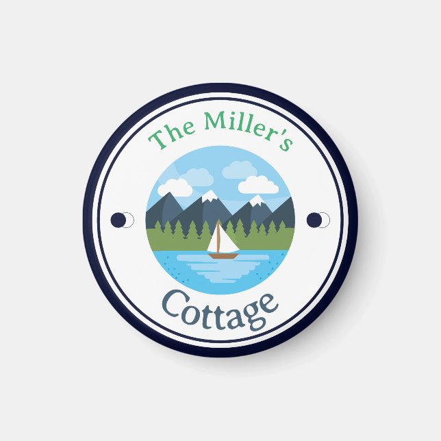 ROLIGT! Magnet - lager - Personlig - Lägg till Nam (Framsidan)