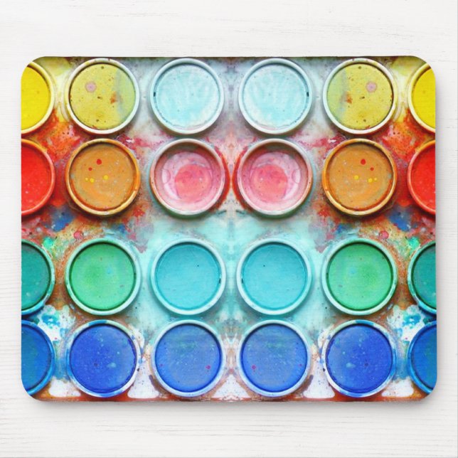 Roligt målar färg boxas musmatta (Framsidan)