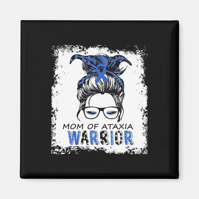 Roligt mamma av ataxisk krigare magnet (Framsidan)