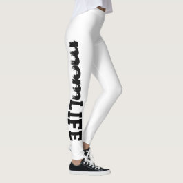 roligt MAMMA Life-typografi | Leggings