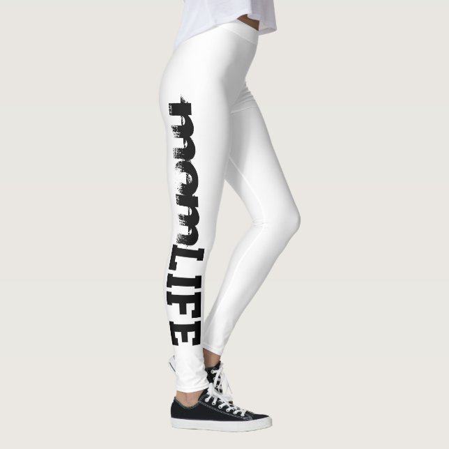 roligt MAMMA Life-typografi | Leggings (Höger)