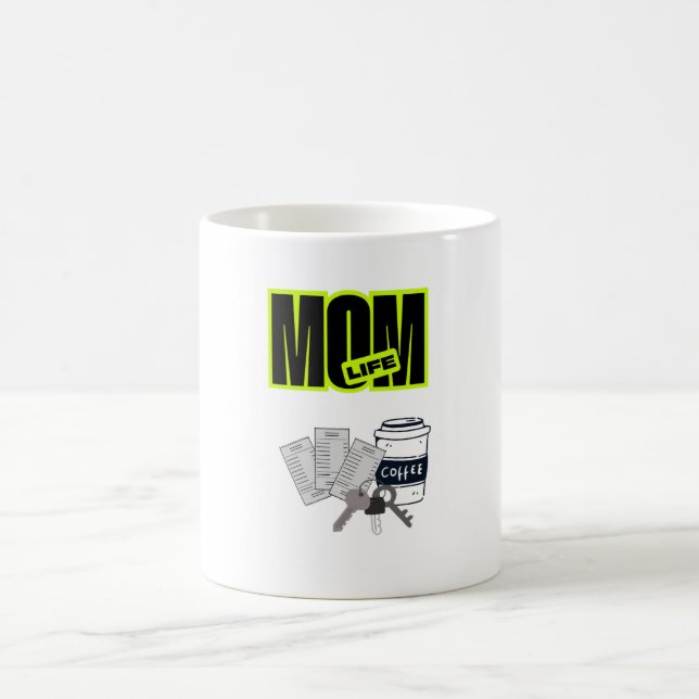 Roligt mammaliv kaffemugg (Center)