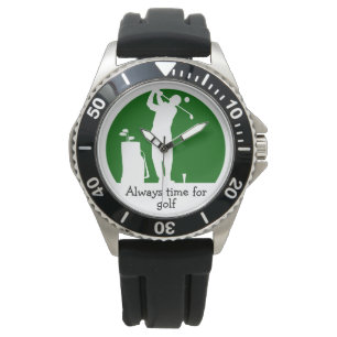 Roligt Manar Masculine Golf Theme Armbandsur