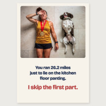 Roligt Marathonkort från Hunden till Köksgolvet
