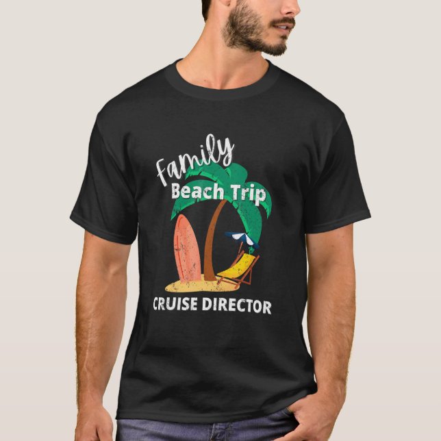 Roligt Matching Family Beach Road Resa Coola Cruis T Shirt (Framsida)