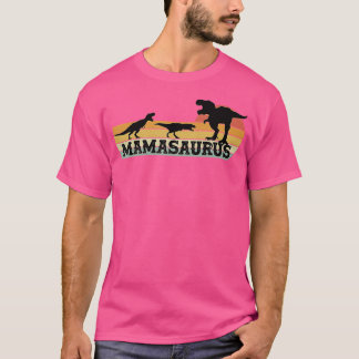 Roligt Matching Family Mamasaurus T-Rex for Mamma  T Shirt
