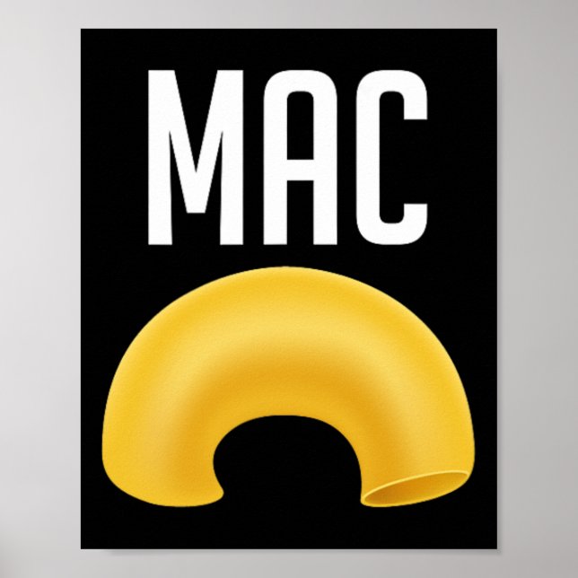 Roligt Matching Macaroni and Cheese Halloween Cost Poster (Framsidan)