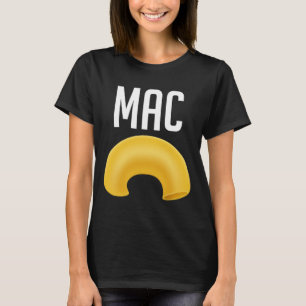 Roligt Matching Macaroni and Cheese Halloween Cost T Shirt