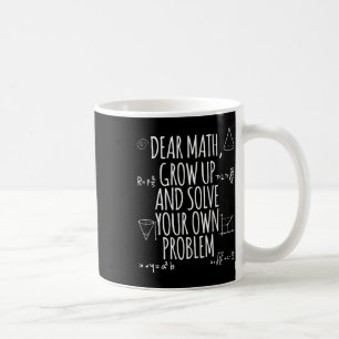 Roligt Math Quote Girl Boy Manar Women Bäste Math Kaffemugg