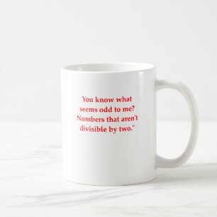 roligt mathskämt kaffemugg