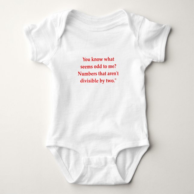 roligt mathskämt tee shirt (Framsida)