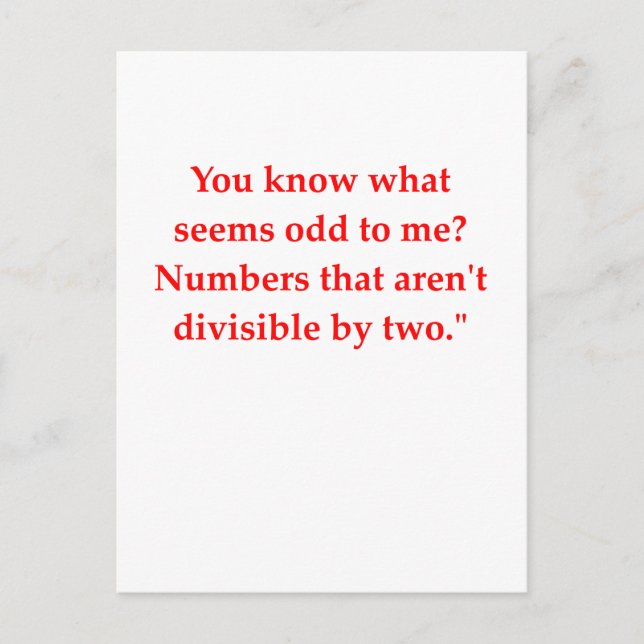 roligt matskämt vykort (Framsida)