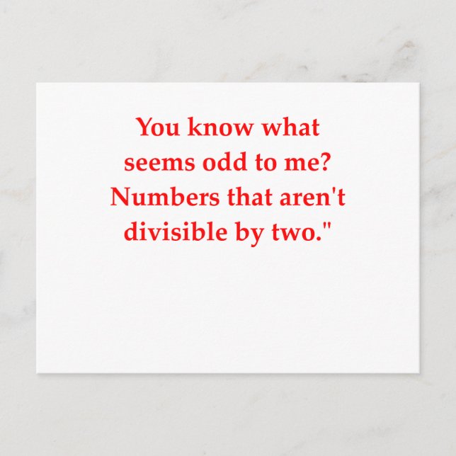 roligt matskämt vykort (Framsida)