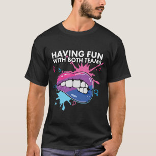 Roligt med båda grupperna Bisexual Pride Bisexual T Shirt