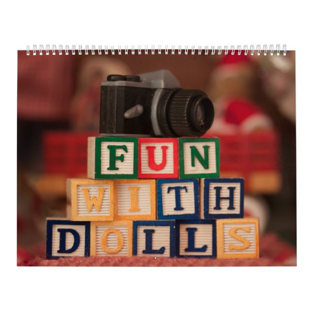 Roligt med dockkalender kalender (Omslag)