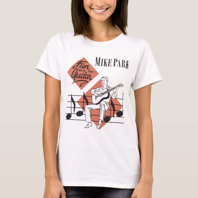 Roligt med Guitar Shirt T-shirt (Framsida)
