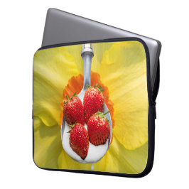 Roligt med Gult. Laptop Sleeve