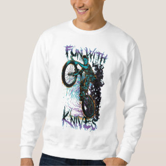 Roligt med knivar lång ärmad tröja