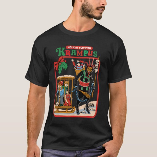 Roligt med Krampus T Shirt (Framsida)