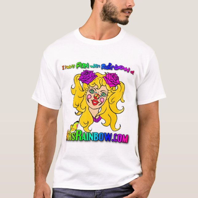ROLIGT med Rainbow* T Shirt (Framsida)