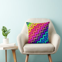 [Roligt med Rand] Mönster #7a Rainbow Geometric