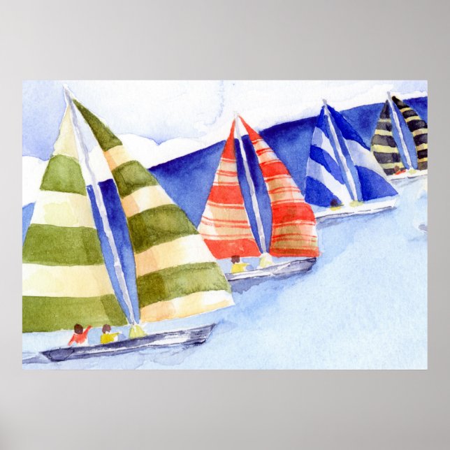 Roligt med segel poster (Framsidan)