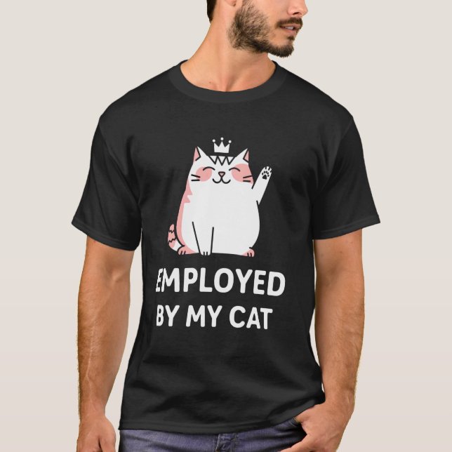 Roligt med söta katter t shirt (Framsida)