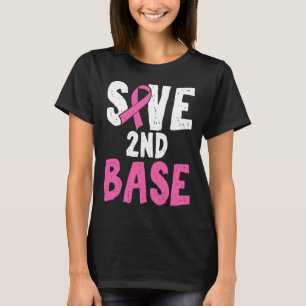 Roligt Medvetenhet om bröstcancer Månad Spara 2:a T Shirt