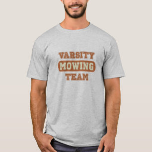 Roligt meja för gräsmatta t shirt