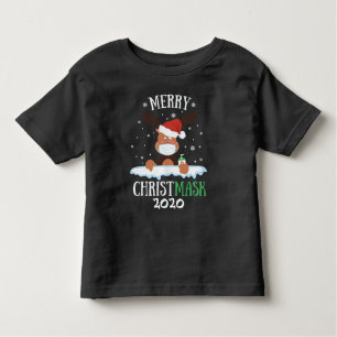 Roligt merry Christmask rener ansikte mask sanitiz T Shirt