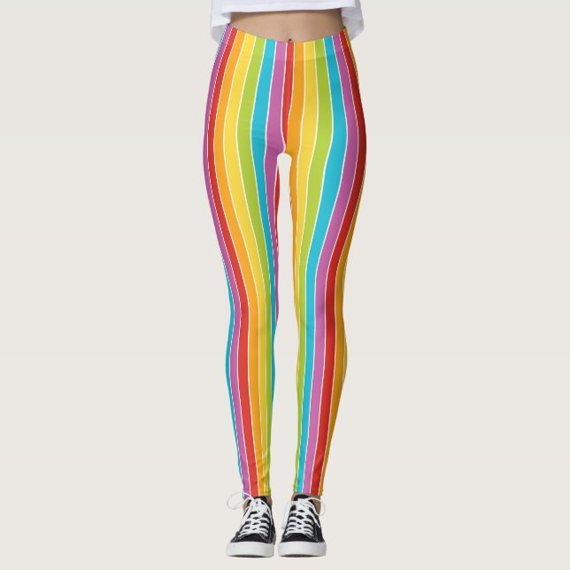 Roligt Mexikanska Fiesta Leggings (Framsida)