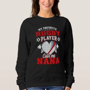 Roligt Min favoritspelare Rugby Player kallar mig T Shirt