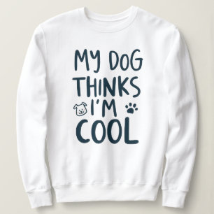 Roligt Min Hund Tycker Jag Är Cool Husdjur Citat T Shirt