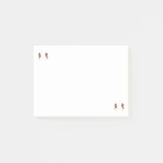 Roligt Min Kroppsräkning Inkluderar Lantbruksdjur Post-it Block (Framsida)