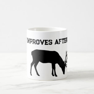 Roligt Min Skicklighet Blir Bättre Efter Kaffe Dee Kaffemugg