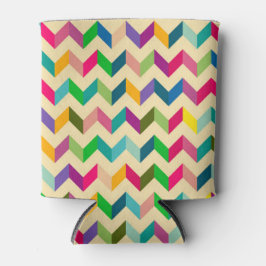 Roligt Mini Retro Rainbow Chevron Mönster Skum Coo
