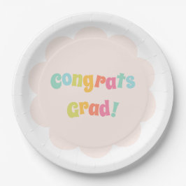 Roligt Modern Colorful Gratulerar Grad