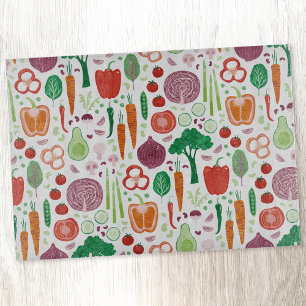 Roligt Modern Vegetable Mönster