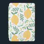 Roligt mönster för vattenfärgcitrontryck iPad mini skydd<br><div class="desc">Denna moderiktiga ipad cover presenterar en underbar för vattenfärgcitronmönster för sommartid eller lyckligback to schoolvibes. Klicka "personifierar" för att tillfoga din namn eller text. Klicka "klickar för att skräddarsy vidare" för att ändra stilsortsstil,  storleksanpassar eller färgar.</div>