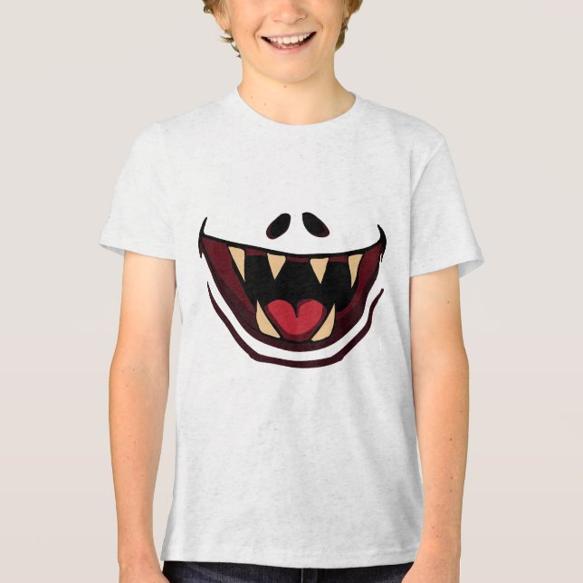 Roligt monster t shirt (Framsida)
