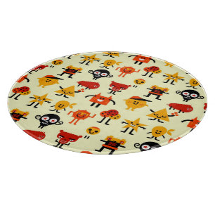 Roligt monstermönster