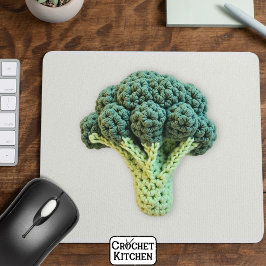 Roligt Mood Boost Grönt minimalist Crochet Broccol Musmatta