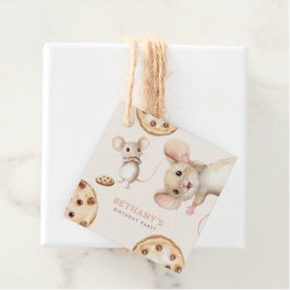 Roligt Möss kookies oavsett ålder Tack Födelsedags Gåvor Etiketter