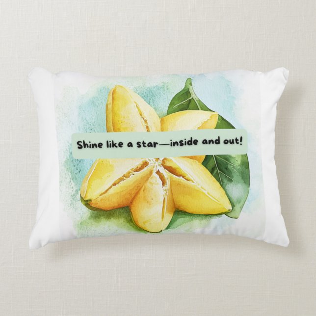 Roligt Motivational Cushion for Bedroom & Living R Prydnadskudde (Framsidan)