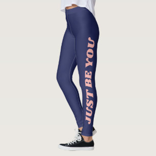 Roligt Motivering, oavsett om du är Retro Typograp Leggings