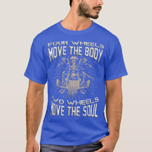 Roligt motorcyklist, för manar biker för motorcykl t shirt
