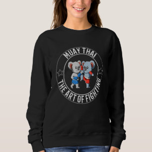 Roligt Muay Thai Koala Thai Boxing T Shirt